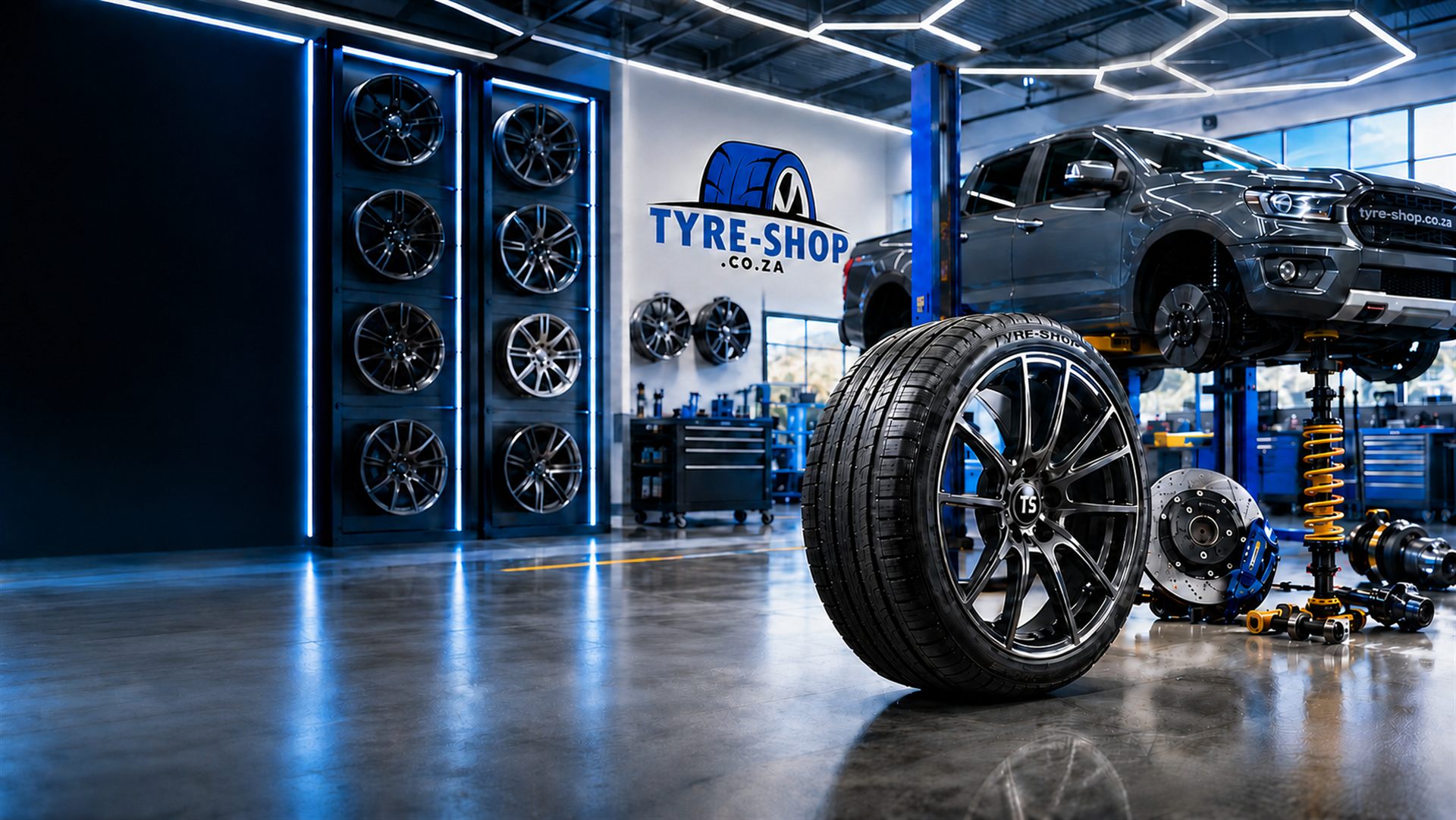 Tyre-Shop.co.za premium tyre fitment workshop