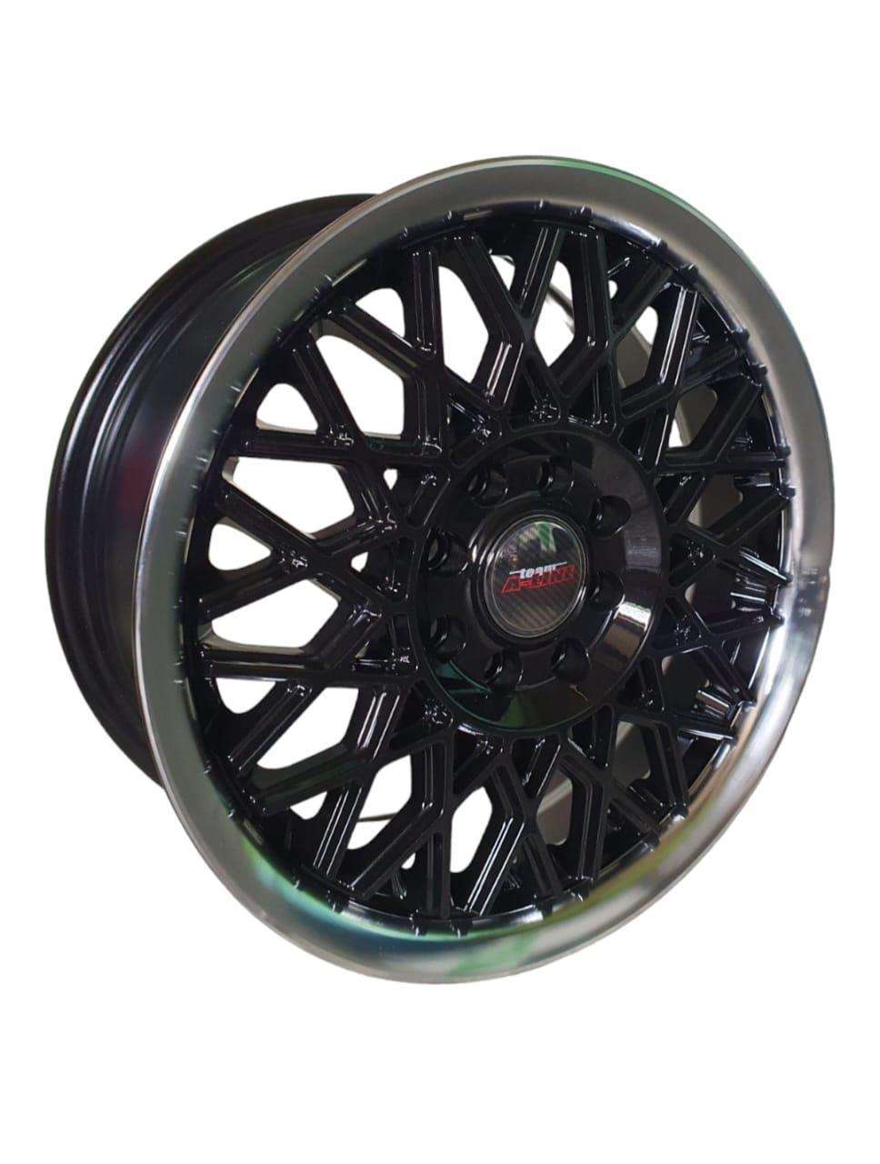4X100 & 4X108 14X6 Et35 A-Line Speed Mag Wheels - Image 2