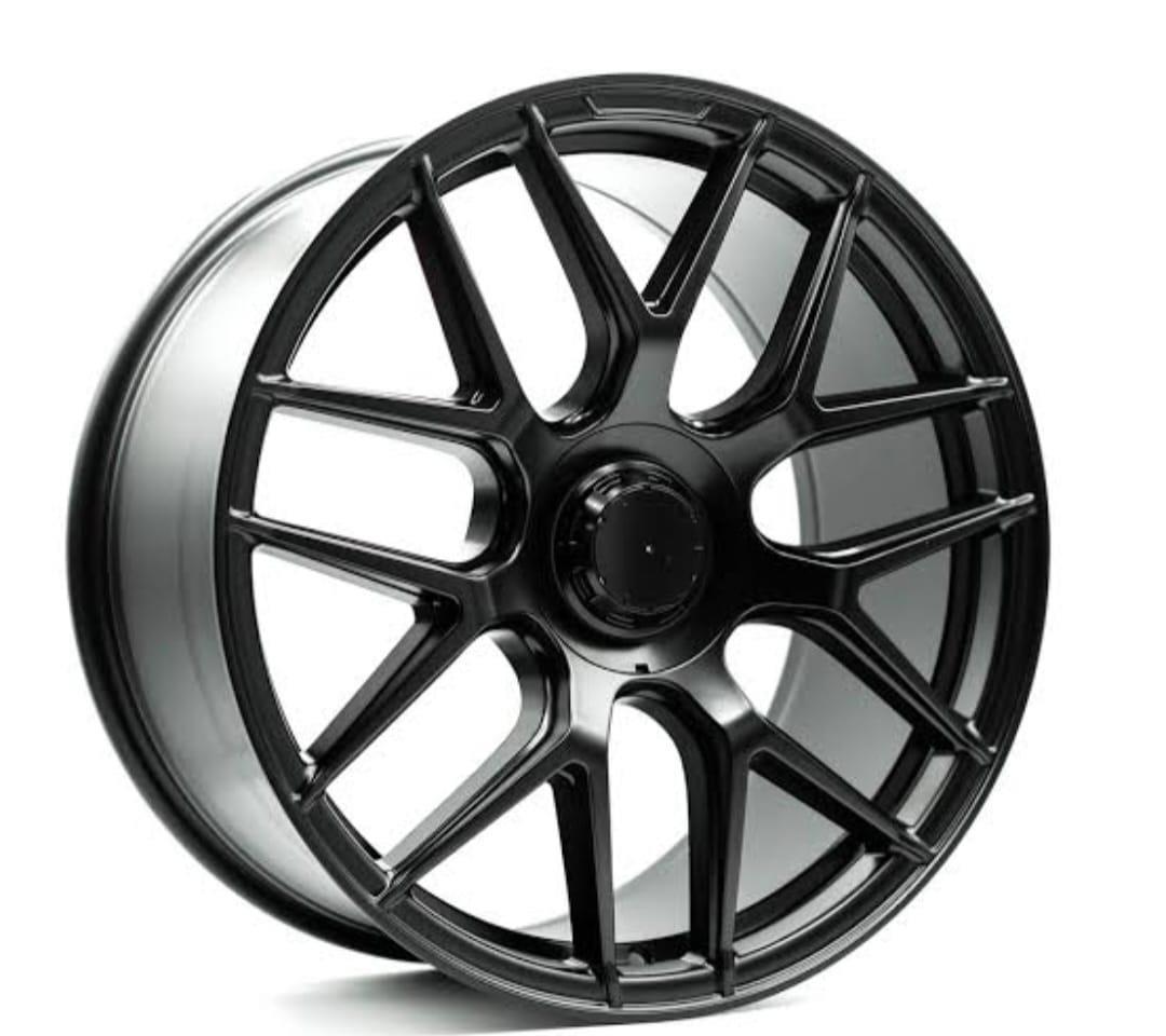 5X130 22X10 Et36 Mercedes Benz G Wagon Fitment Mag Wheels - Image 4