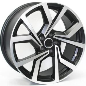 5X100 16X6.5 Et35 Vw Polo Fitment Mag Wheels