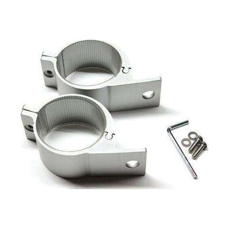76-81Mm Silver Spotlight Mounting Bracket