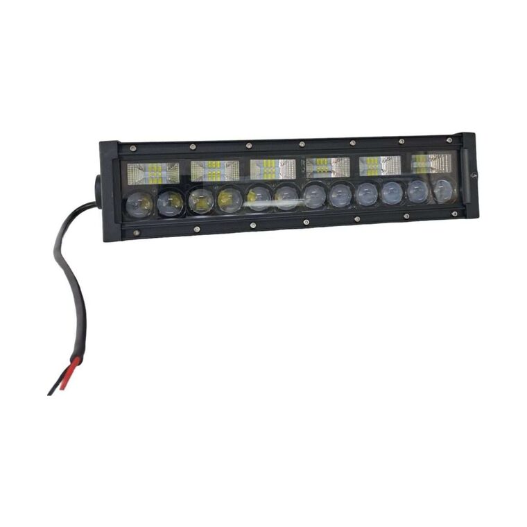 90W 411Mm Graphite Led Bar With Side Mount Brackets (0101)