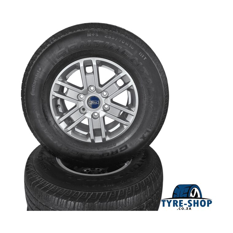 6/139 16X7 Ford Ranger Next Gen Mags And Tyres Et55 (Used)